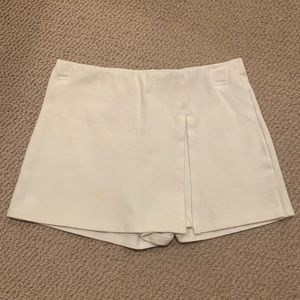 White skort